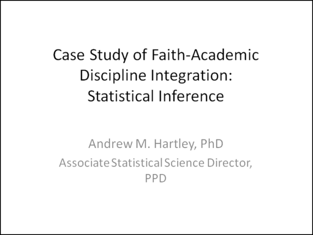 Hartley Lecture