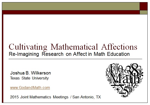 Cultivating Mathematical Affections: Re-Imagining Research on Affect on ...