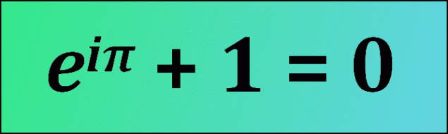 Euler's Identity, relating five fundamental constants and three basic operations, is often called the most beautiful result in mathematics (Wells, 1990).